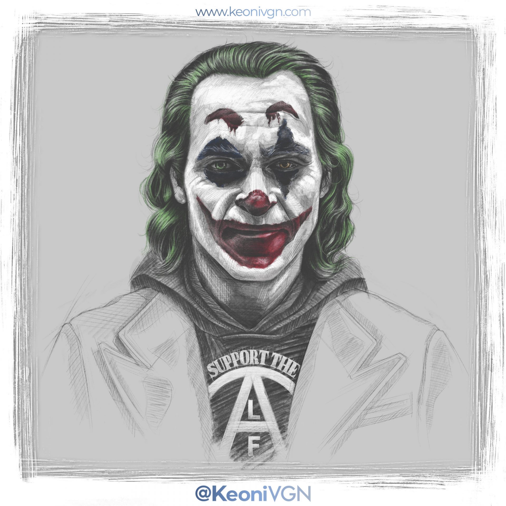Ilustración - Joker Joaquin Phoenix